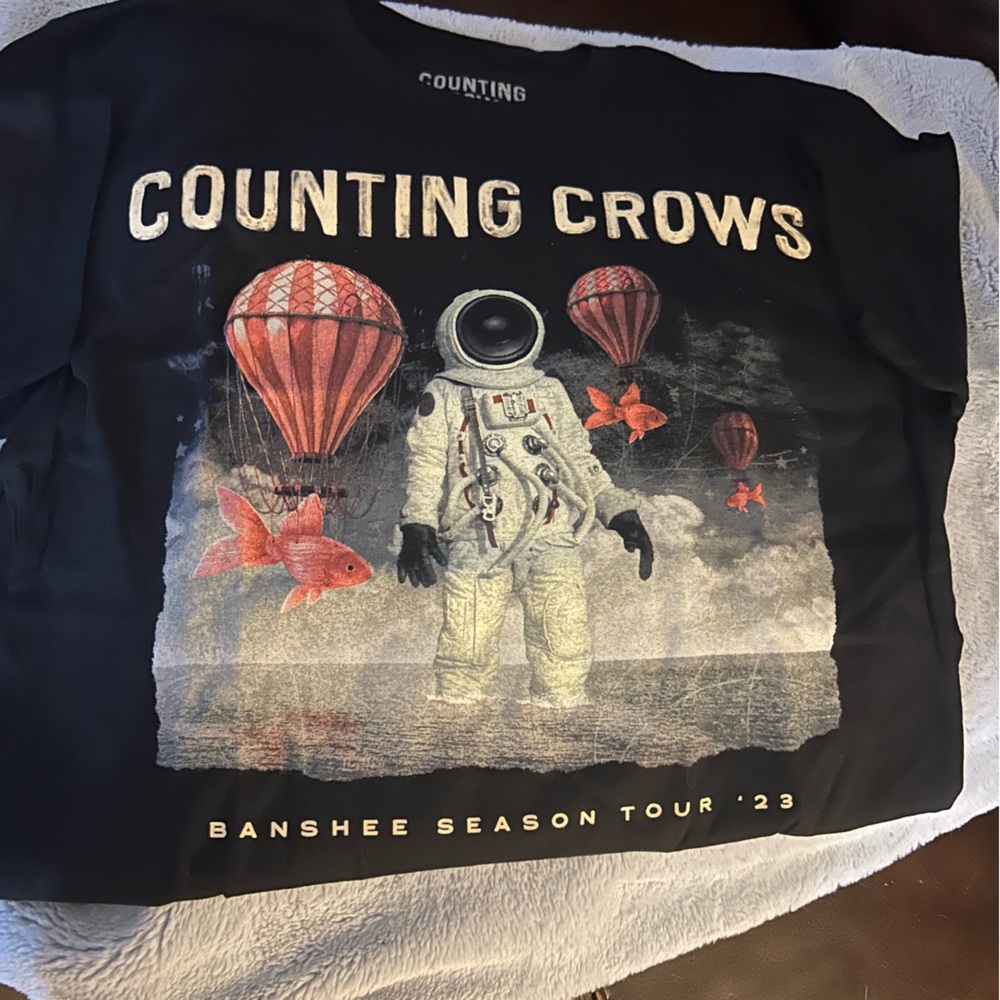 Men’s medium counting crows  T-Shirt